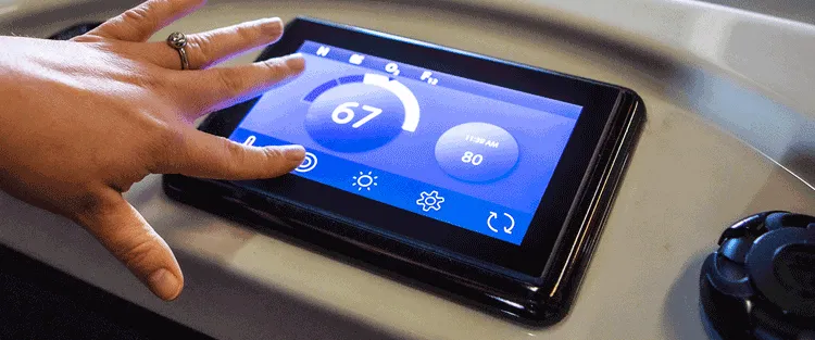 Cal Touch4™ for hot tubs in Weston